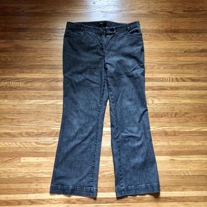 Talbots grey jeans 14 petite